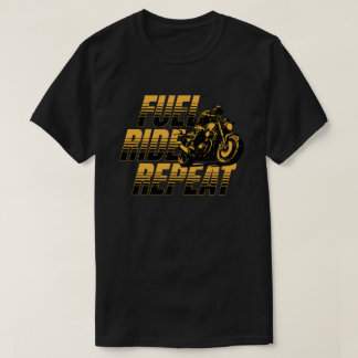 Camiseta Fuel Ride Repeat Motorcycle Biker Life