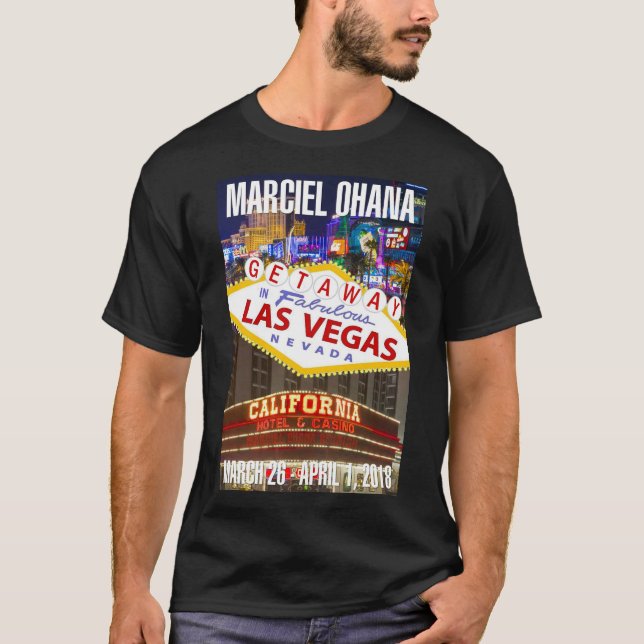 Camiseta Fuga 2018 de Marciel Vegas! (Frente)