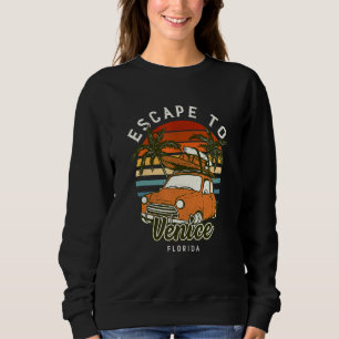 Camiseta Fuga A Venice Beach Ocean Flórida Fl Summer Vac
