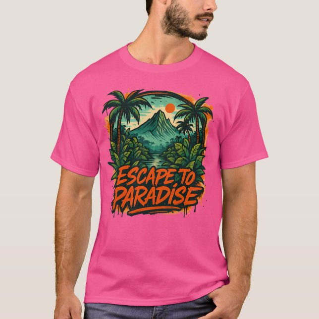 Camiseta Fuga Ao Paraíso (Frente)
