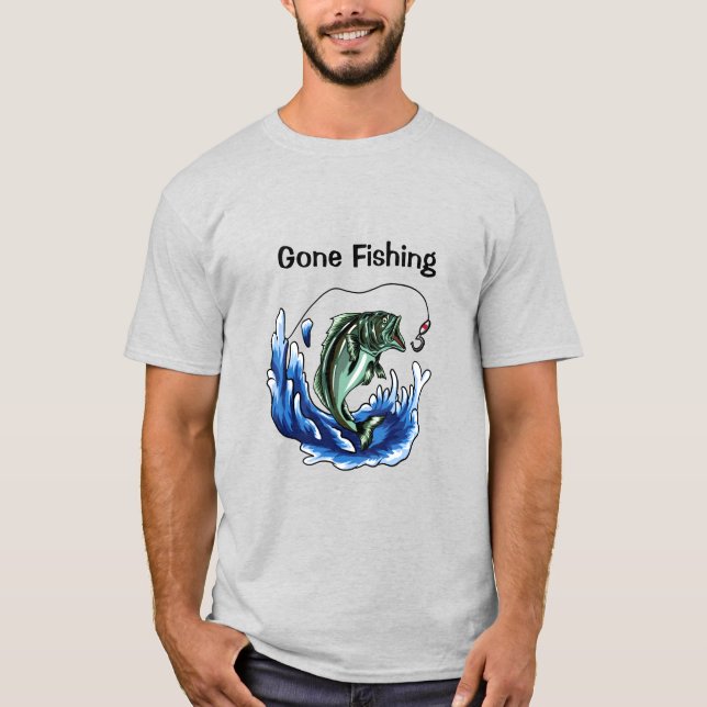 Camiseta Fuga da pesca (Frente)