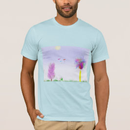 Camiseta Fuga de Paisagem de Fantasia