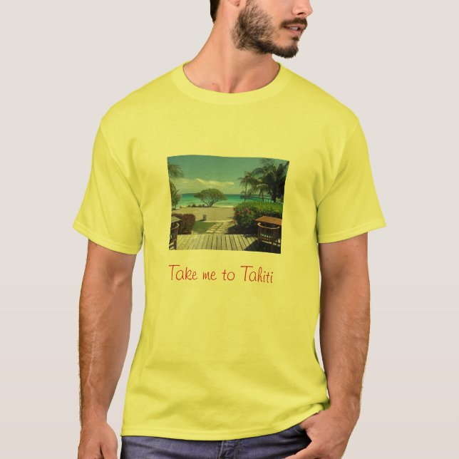 Camiseta Fuga de Tahiti (Frente)