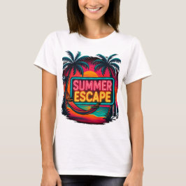Camiseta Fuga de Verão sem fim - Aventura Ultrassada