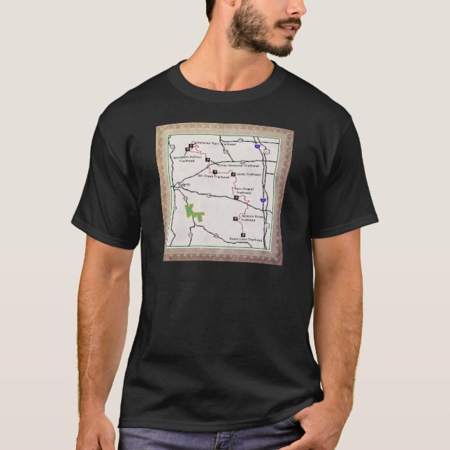 CAMISETA FUGA DEAM DO KT KNOBSTONE DO MAPA DA FUGA A (Frente)