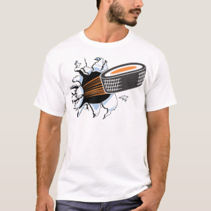 Camiseta Fuga do disco de hóquei