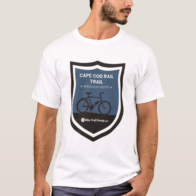 Camiseta Fuga do trilho de Cape Cod (Frente)