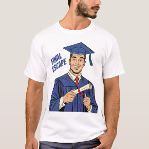 Camiseta Fuga Final Formatura Divertida 