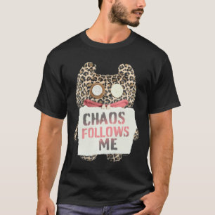 Camiseta Fuggler Caos Me Segue Estampa de Animal Monstro Pu