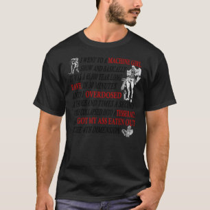 Camiseta Fui A Um show de moças de máquinas e basicamente f