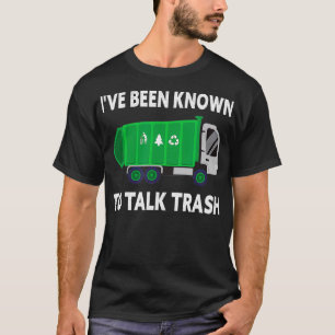 Camiseta Fui Conhecido A Falar De Lixo Do Caminhão De Lixo