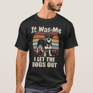 Camiseta Fui Eu Que Deixei Os Cachorros Sair Chiweenie