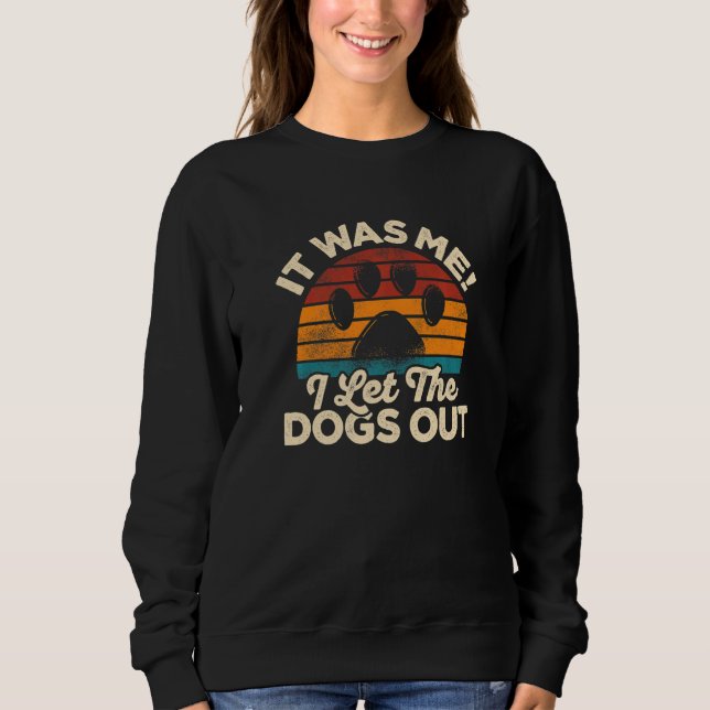 Camiseta Fui Eu Que Deixei Os Cachorros Saírem De Animais D (Frente)