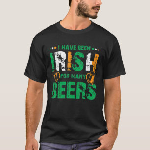 Camiseta Fui Irlandês Para Muitas Cervejas, Rua Engraçada