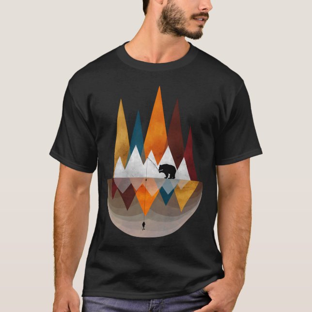 Camiseta Fui Pescar (Frente)