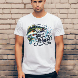 Camiseta Fui pescar