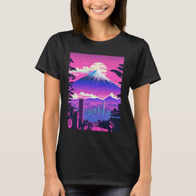Camiseta Fujisan Landscape Tokyo (Frente)