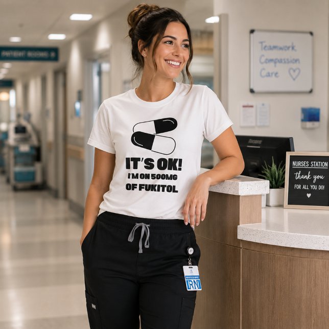 Camiseta Fukitol 500mg Calma (Criador carregado)
