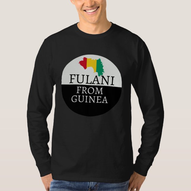 Camiseta Fulani From Guinea Muslim Ancestry Initiation DNA (Frente)