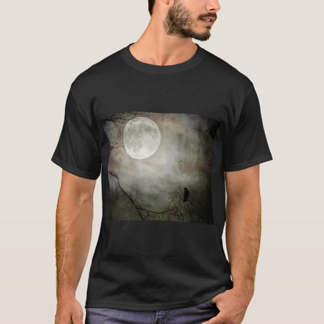 Camiseta Full Moon Grunge (Frente)