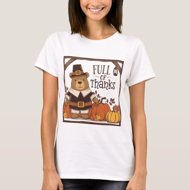 Camiseta Full of Thanks (Frente)