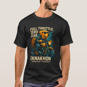 Camiseta Full Throttle Moto Dog   EKNAKHON™ – Zero