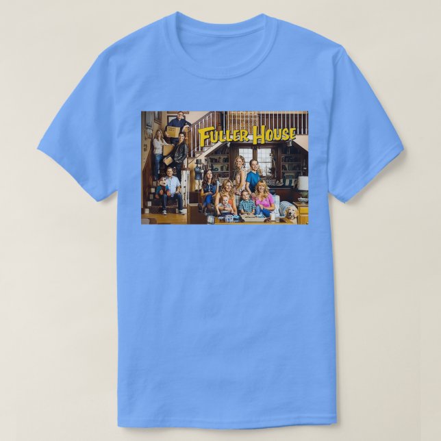 Camiseta Fuller House Cast Merch 3 (Frente do Design)
