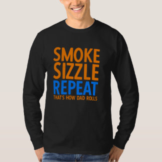 Camiseta Fumaça Crepita Repita É Assim Que o Papai Rola Chu