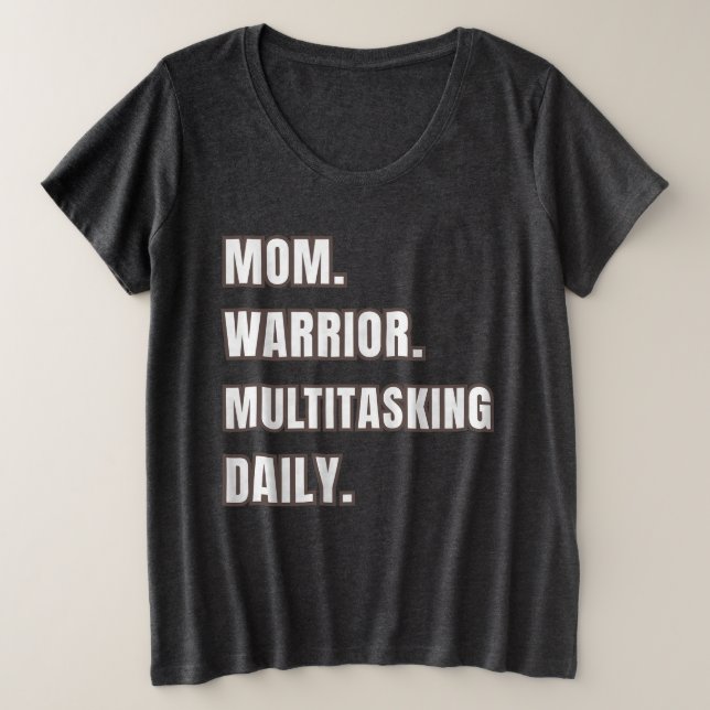 Camiseta Fumaça Diária Multitarefa Personalizada d (Frente do Design)