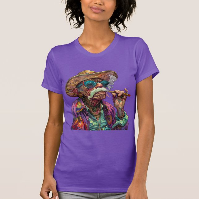Camiseta Fumaça e Sabedoria (Frente)