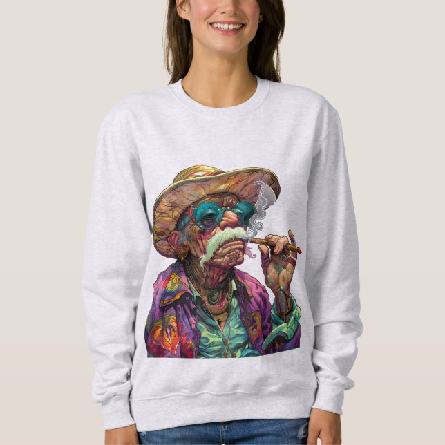 Camiseta Fumaça e Sabedoria (Frente)
