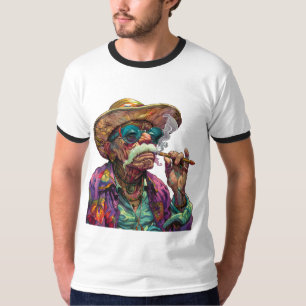 Camiseta Fumaça e Sabedoria