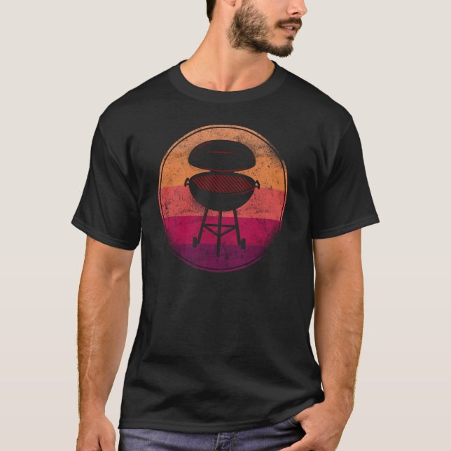Camiseta Fumador de churrasco Retroativo (Frente)