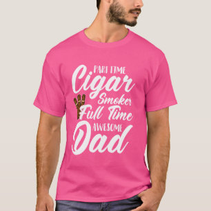 Camiseta Fumador de Pai Incrível do Tempo de cheio