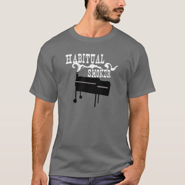 Camiseta fumador habitual (Frente)