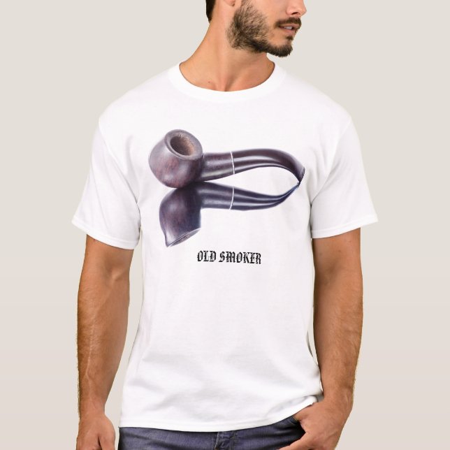 CAMISETA FUMADOR IDOSO (Frente)