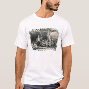 Camiseta Fumadores chineses do ópio, 'de China em uma sér