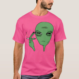 Camiseta Fumante de alienígena