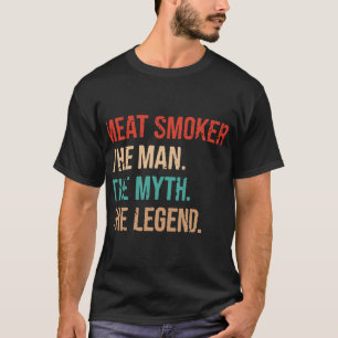 Camiseta Fumante De Carne Fumante CHURRASCO Fumante Fumando