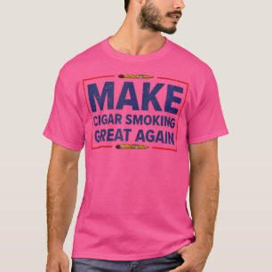 Camiseta Fumante de charuto Charuto Fumante