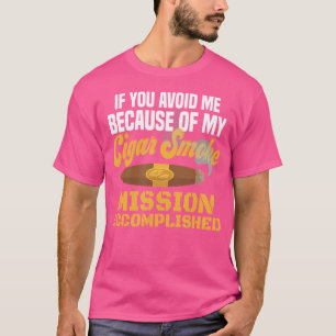 Camiseta Fumante de Charuto Engraçado
