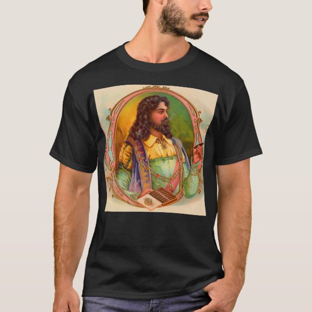 Camiseta fumante de charutos do século XVI (Frente)