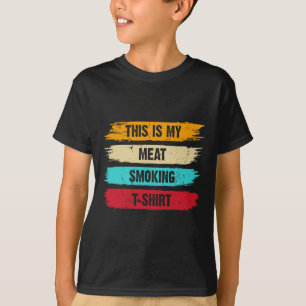Camiseta Fumante De churrasco Considerado Retroativo - Vint
