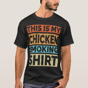 Camiseta Fumante De churrasco Este É O Meu Galho Fumando R