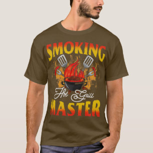 Camiseta Fumante de Grill Quente