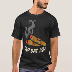 Camiseta Fumantes de charuto Bata naquela Cinza de Charut