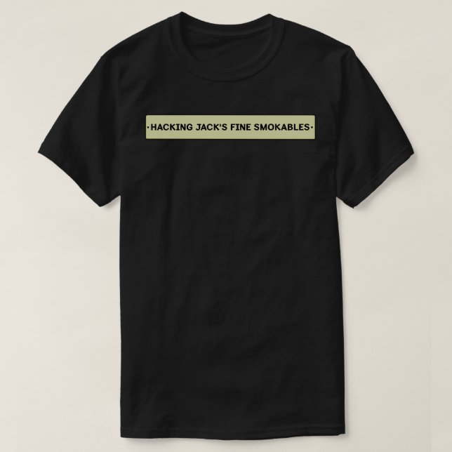 Camiseta Fumantes Finos de Hacking (Frente do Design)
