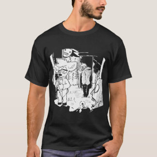 Camiseta Fumantes sociais menino família