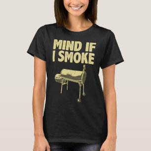 Camiseta Fumar Para Pais Masculinos Churrasco De Carne Comi
