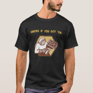 Camiseta Fume Se Você Tiver Apicultor Colmeia